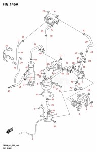 DF9.9B From 00995F-040001 (E03 P03)  2020 drawing FUEL PUMP