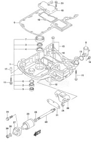 Outboard DF 140A drawing Engine Holder