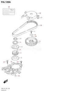 DF8A From 00801F-440001 (P01)  2024 drawing TIMING BELT (DF8A,DF9.9A)