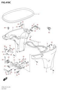 DF80A From 08002F-510001 (E01 E40)  2015 drawing SIDE COVER (DF70ATH:E01)