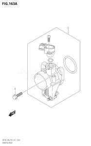 02504F-710001 (2017) 25hp P01-Gen. Export 1 (DF25A  DF25AR  DF25AT  DF25ATH) DF25A drawing THROTTLE BODY