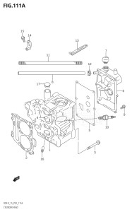 00992F-880001 (2008) 9.9hp P01-Gen. Export 1 (DF9.9K8  DF9.9RK8) DF9.9 drawing CYLINDER HEAD (K4)