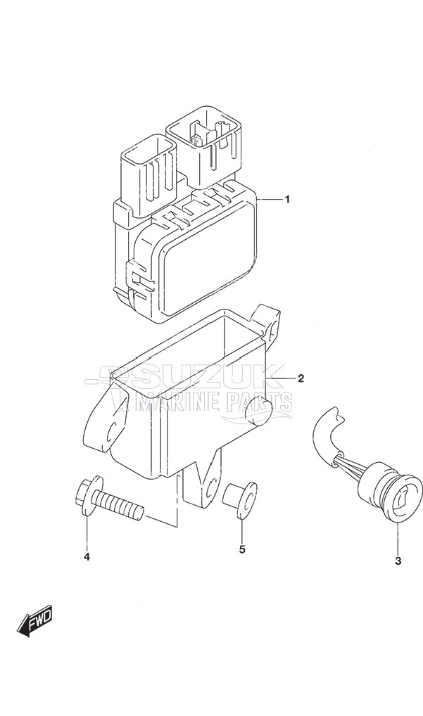 PTT Switch Remote Control w/Power Tilt