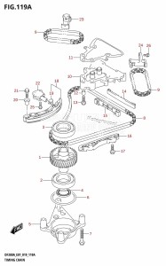 DF300AP From 30002P-910001 (E01 E40)  2019 drawing TIMING CHAIN