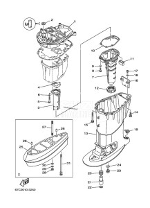 F40BETL drawing UPPER-CASING