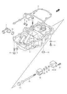 DF25Q From 02501F-421001 ()  2004 drawing ENGINE HOLDER