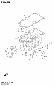 DF30A From 03003F-440001 (P01 - P40)  2024 drawing ENGINE HOLDER