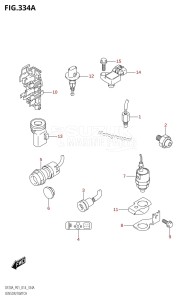 DF20A From 02002F-410001 (P01)  2014 drawing SENSOR /​ SWITCH (DF9.9B:P01)