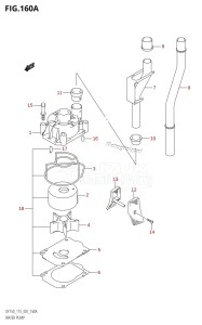 DF175Z From 17501Z-780001 (E01)  2007 drawing WATER PUMP