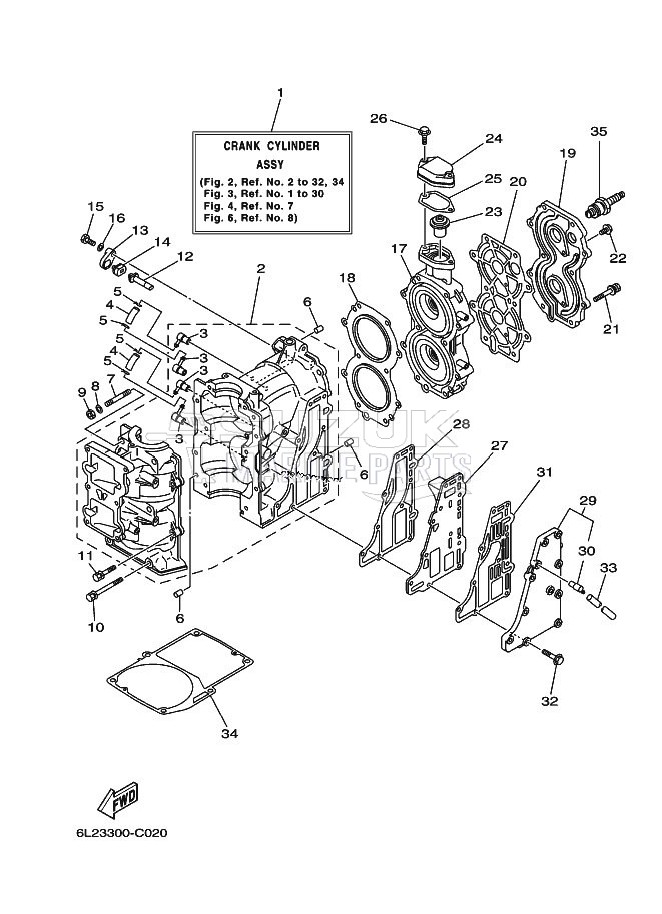 CYLINDER--CRANKCASE