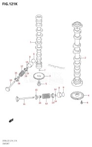 DF80A From 08002F-410001 (E01 E40)  2014 drawing CAMSHAFT (DF90ATH:E40)