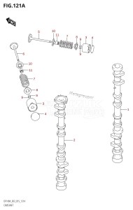 DF115A From 11503F-510001 (E03)  2015 drawing CAMSHAFT