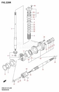 DF60A From 06002F-410001 (E01 E40)  2014 drawing TRANSMISSION (DF60AVT:E01)