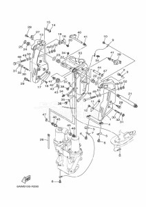 LF350UCC-2018 drawing FRONT-FAIRING-BRACKET