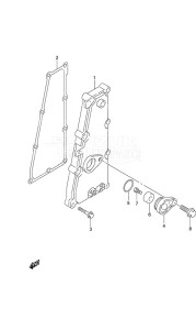 DF 70A drawing Exhaust Cover