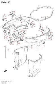 DF175T From 17502F-210001 (E01 E40)  2012 drawing SIDE COVER (DF150Z:E01)