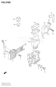 DF9.9B From 00995F-240001 (E03)  2022 drawing RECTIFIER /​ IGNITION COIL (DF15AR:P01)