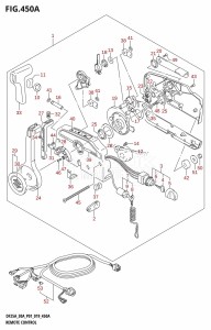 DF30A From 03003F-910001 (P01 P40)  2019 drawing REMOTE CONTROL (DF25AR,DF30AR)