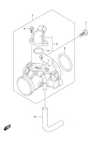 DF 20A drawing Throttle Body Remote Control