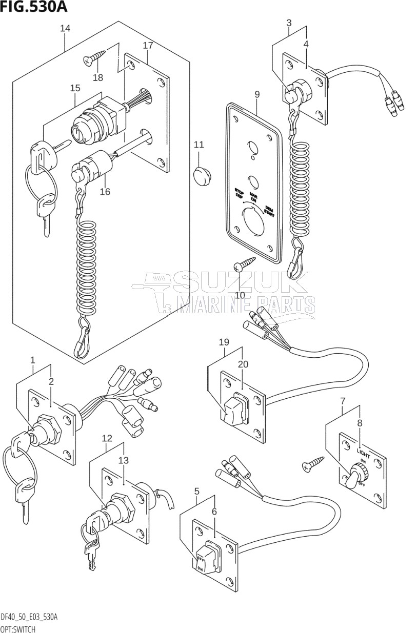 OPT:SWITCH (X,Y,K1,K2,K3,K4)