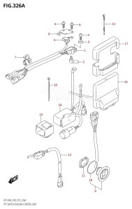 DF150 From 15002F-910001 (E40)  2019 drawing PTT SWITCH /​ ENGINE CONTROL UNIT