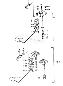 DT9.9 From 0991-200001 ()  1982 drawing FUEL GAUGE 1 (MODEL G,MODEL J)E09, (MODEL G,MODEL J)E13