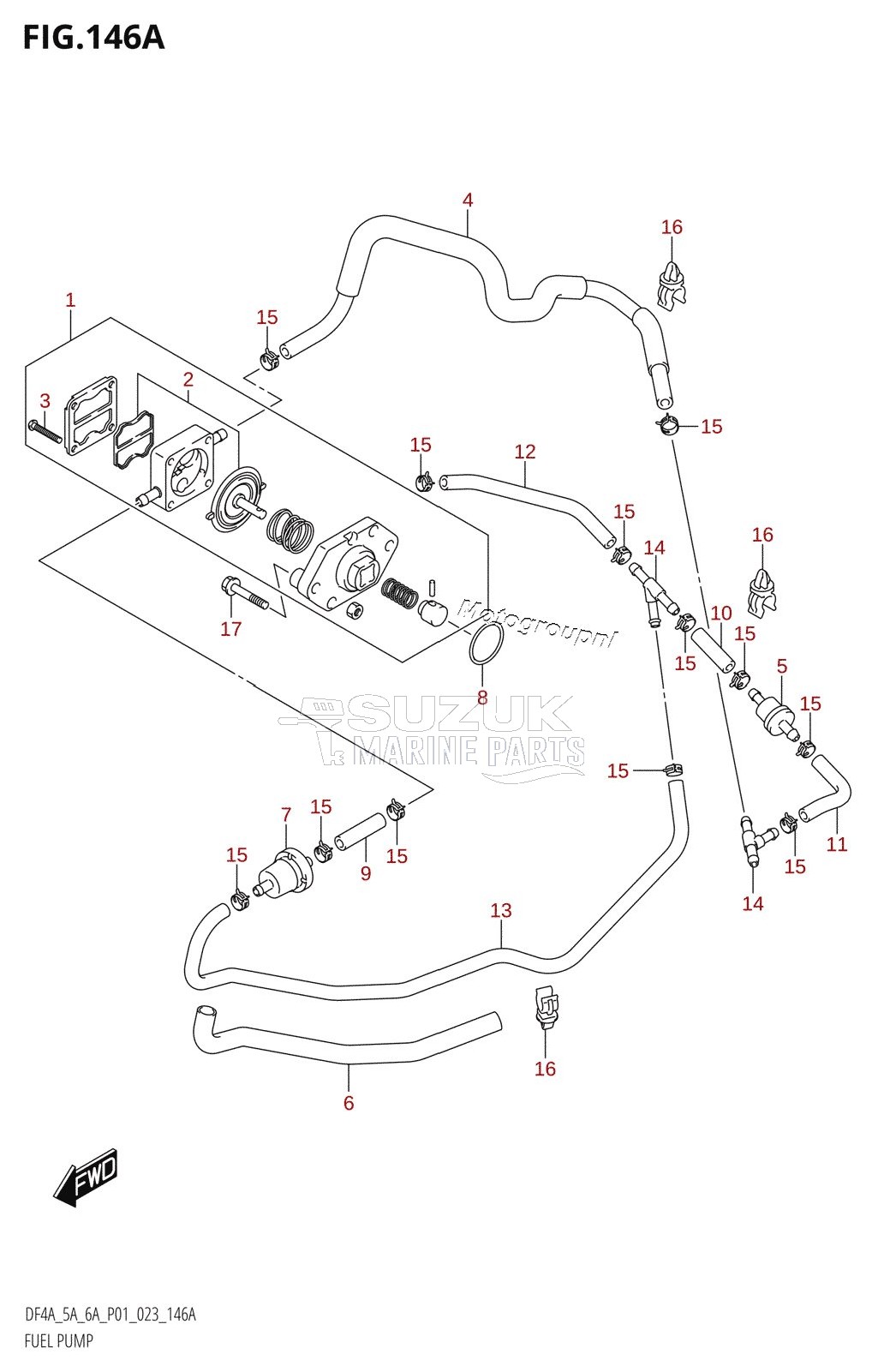 FUEL PUMP (DF4A)