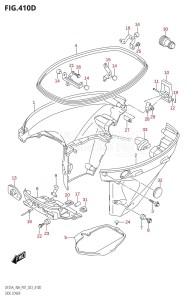 DF30A From 03003F-240001 (P01 P40)  2022 drawing SIDE COVER (DF25ATH,DF30ATH)