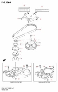 DF9.9A From 00994F-310001 (P01)  2013 drawing TIMING BELT (DF8A:P01)