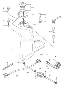 DT85T From 8501-920640 ()  1989 drawing OIL TANK (TC)