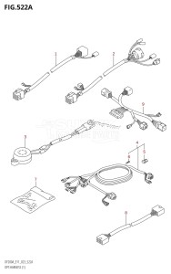 DF150AZ From 15003Z-340001 (E40)  2023 drawing OPT:HARNESS (1) (023)