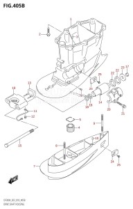 DF225T From 22503F-810001 (E03)  2018 drawing DRIVE SHAFT HOUSING (XX-TRANSOM)