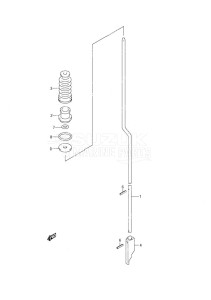 DF 4 drawing Shift Rod