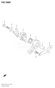 DF8A From 00801F-210001 (P01)  2012 drawing THROTTLE CONTROL (DF9.9AR:P01)