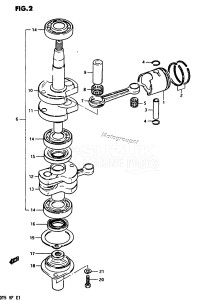 DT5 From 0501-551318 ()  1985 drawing CRANKSHAFT