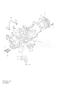 DT5 From 00503-861001 ()  2001 drawing CYLINDER