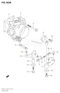 DF100 From 10002F-210001 (E01 E40)  2012 drawing THROTTLE BODY