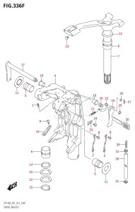 DF140A From 14003F-510001 (E40)  2015 drawing SWIVEL BRACKET (DF140AT:E01)