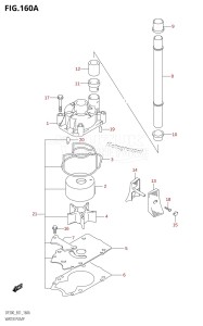 DF300 From 30001F-780001 (E01)  2007 drawing WATER PUMP