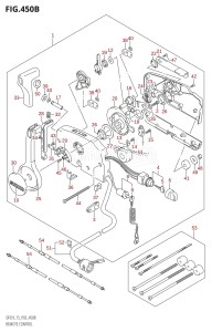 DF15 From 01502F-680001 (P03)  2006 drawing REMOTE CONTROL (DF9.9R:(K5,K6,K7,K8,K9))