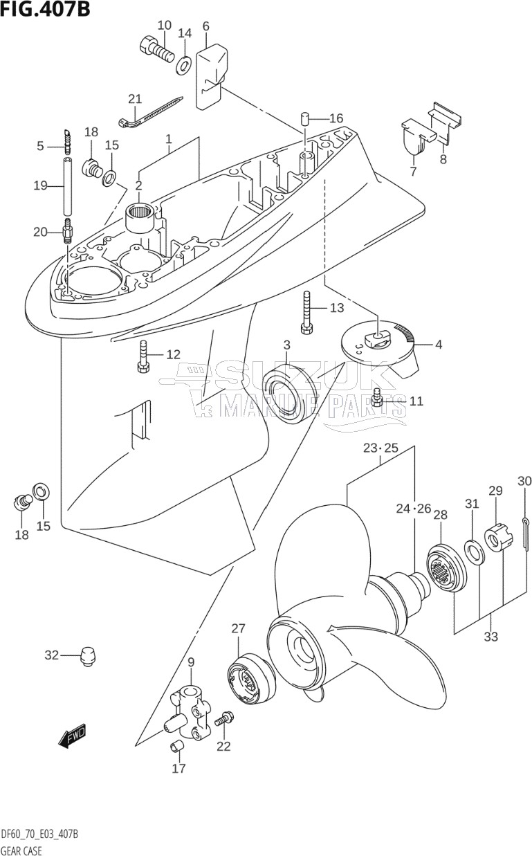 GEAR CASE (K1,K2,K3,K4,K5,K6,K7,K8,K9)