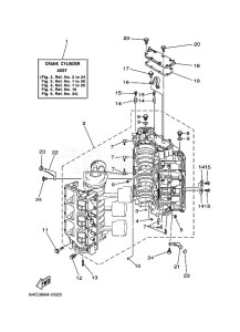 L200F drawing CYLINDER--CRANKCASE