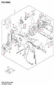 DF250ATSS From 25001N-440001 (E03)  2024 drawing OPT:REMOTE CONTROL (DF25A)