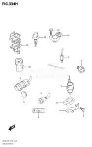 DF20A From 02002F-410001 (P01)  2014 drawing SENSOR /​ SWITCH (DF20A:P40)