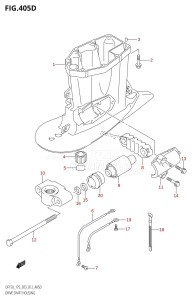 DF175T From 17502F-210001 (E03)  2012 drawing DRIVE SHAFT HOUSING (DF175Z:E03)