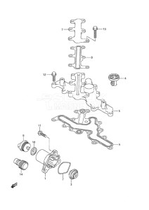 DF 25 V-Twin drawing Thermostat