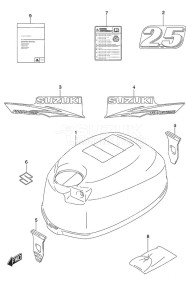 DF 2.5 drawing Engine Cover