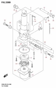 DF9.9B From 00995F-610001 (P03)  2016 drawing TILT CYLINDER (DF9.9BTH:P03)