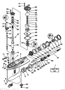 200CETO drawing LOWER-CASING-x-DRIVE-1