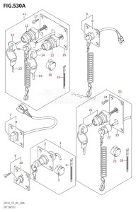 DF150 From 15002F-110001 (E01 E40)  2011 drawing OPT:SWITCH